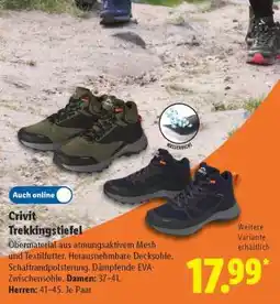Lidl CRIVIT Trekkingstiefel Angebot