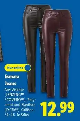 Lidl Esmara Jeans Angebot
