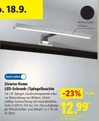 Lidl Livarno Home LED-Schrank-/Spiegelleuchte Angebot