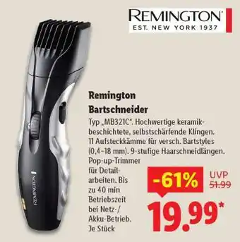 Lidl Remington Bartschneider Angebot