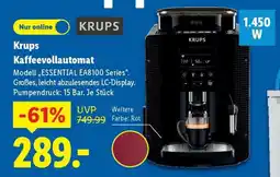 Lidl KRUPS Kaffeevollautomat Angebot