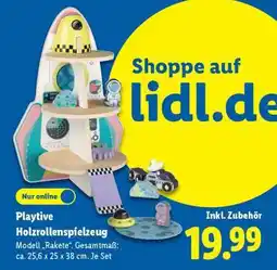 Lidl Playtive Holzrollenspielzeug Angebot