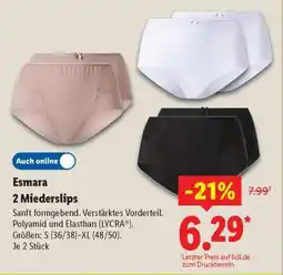 Lidl Esmara 2 Miederslips Angebot