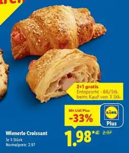Lidl Wienerle Croissant Angebot