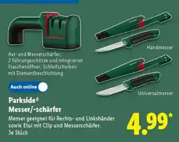Lidl Parkside Messer/-schärfer Angebot