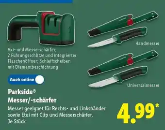 Lidl Parkside Messer/-schärfer Angebot