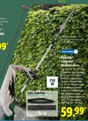Lidl PARKSIDE Langstiel-heckenschere Angebot