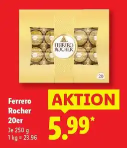 Lidl Ferrero Rocher 20er Angebot