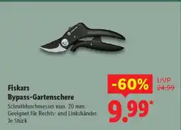 Lidl FISKARS Bypass- Gartenschere Angebot