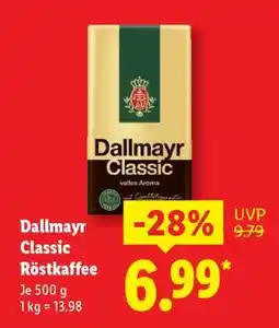 Lidl Dallmayr Classic Röstkaffee Angebot