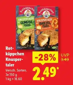 Lidl Rotkäppchen Knuspertaler Angebot
