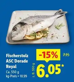 Lidl Fischerstolz ASC Dorade Royal Angebot