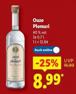 Lidl Ouzo Plomari Angebot