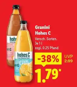 Lidl Granini Hohes C Angebot