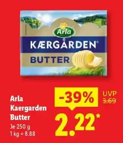 Lidl ARLA Kærgården Butter Angebot