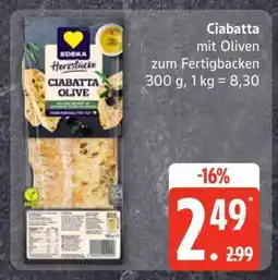 Edeka Ciabatta mit Oliven Angebot