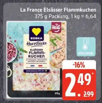 Edeka La France Elsässer Flammkuchen Angebot