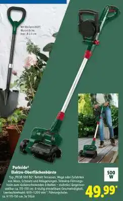 Lidl Parkside Elektro-Oberflächenbürste Angebot
