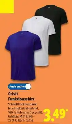 Lidl CRIVIT Funktionsshirt Angebot