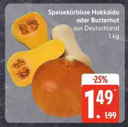 Edeka Speisekürbisse Hokkaido oder Butternut Angebot