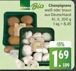 Edeka EDEKA Bio Champignons Angebot