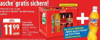 Edeka Coca-Cola Kombikiste Angebot