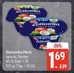 Edeka Zottarella Minis Angebot