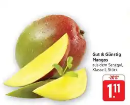 Edeka Gut & Günstig Mangos Angebot