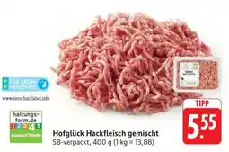 Edeka Hofglück Hackfleisch gemischt Angebot