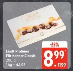Edeka Lindt Pralinen Für Kenner Classic Angebot