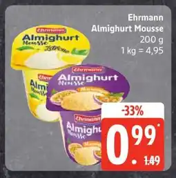 Edeka Ehrmann Almighurt Mousse Angebot