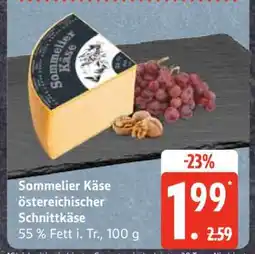 Edeka Sommelier Käse österreichischer Schnittkäse Angebot