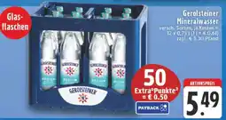 Edeka Gerolsteiner Mineralwasser Angebot