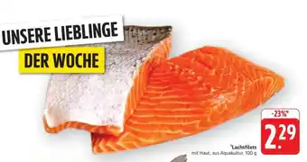 Edeka Lachsfilets Angebot