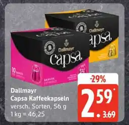 Edeka DALLMAYR Capsa Kaffeekapseln Angebot