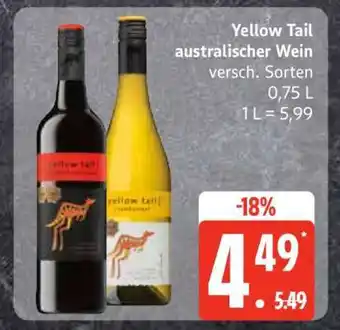 Edeka Yellow Tail australischer Wein Angebot