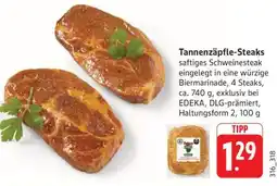Edeka Tannenzäpfle-Steaks Angebot