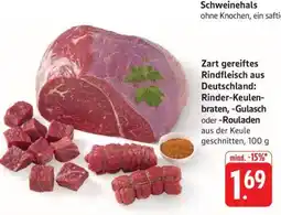Edeka Zart gereiftes Rindfleisch aus Deutschland Angebot