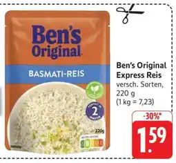 Edeka Ben’s Original Express Reis Angebot