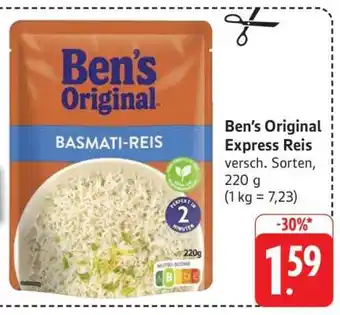 Edeka Ben’s Original Express Reis Angebot