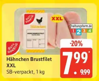 Edeka Hähnchen Brustfilet XXL Angebot