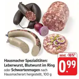 Edeka Hausmacher Spezialitäten Angebot