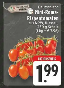 Edeka Mini-Roma-Rispentomaten Angebot