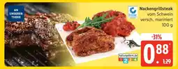 Edeka Nackengrillsteak vom Schwein Angebot
