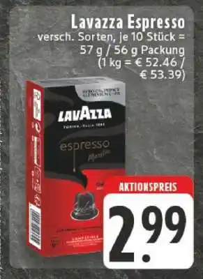 Edeka LAVAZZA Espresso Angebot