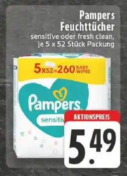Edeka PAMPERS Feuchttücher Angebot