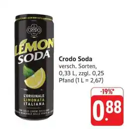 Edeka Crodo Soda Angebot