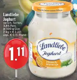 Edeka LANDLIEBE Joghurt Angebot