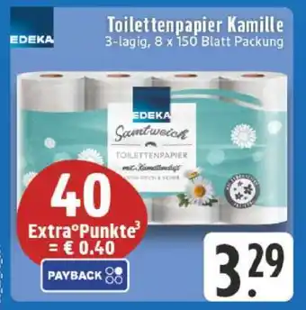 Edeka Toilettenpapier Kamille Angebot