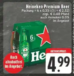 Edeka Heineken Premium Beer Angebot